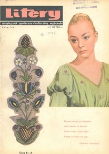 Litery : magazyn społeczno-kulturalny Wybrzeża, 1965, nr 4