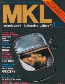 Miesięcznik Kulturalny "Litery" , 1974, nr 1