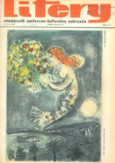 Litery : magazyn społeczno-kulturalny Wybrzeża, 1972, nr 10