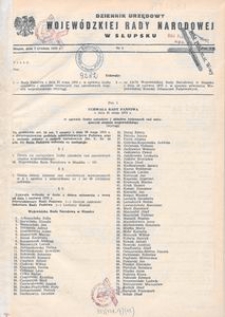Dziennik Urzędowy Wojewódzkiej Rady Narodowej w Słupsku. Nr 1-1975 ; 1-10/1976