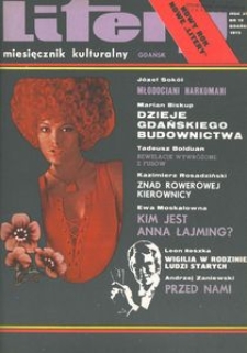 Litery : magazyn społeczno-kulturalny Wybrzeża, 1973, nr 12
