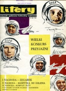 Litery : magazyn społeczno-kulturalny, 1964, nr 10