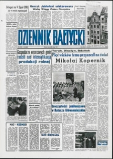 Dziennik Bałtycki, 1973, nr 43