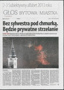 Głos Bytowa i Miastka : tygodnik, 2013, grudzień, nr 300