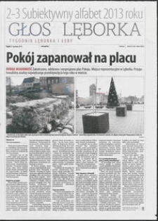 Głos Lęborka : tygodnik Lęborka i Łeby, 2013, grudzień, nr 300