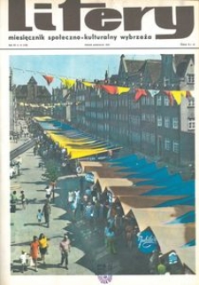 Litery : magazyn społeczno-kulturalny Wybrzeża, 1973, nr 10
