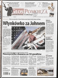Głos Pomorza, 2008, listopad, nr 258