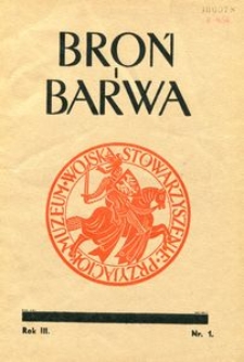 Broń i Barwa, 1936, nr 1