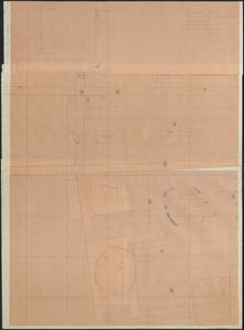Grzybnica - plan wykop&oacute;w w sektorze ON. Stan. 1