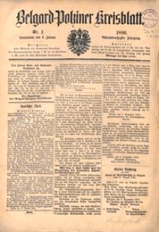 Belgard-Polziner Kreisblatt 1890