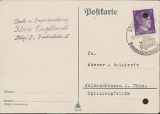 [Korespondencja Klary Engelhardt z Fa. K&auml;mmer und Reinhardt]