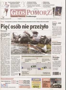 Głos Pomorza, 2009, październik, nr 251 (850)