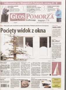 Głos Pomorza, 2009, październik, nr 255 (854)