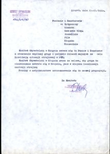 [Pismo KO w Słupsku do Posł&oacute;w i Senator&oacute;w]