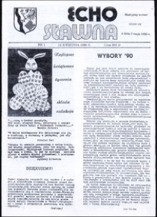 Echo Sławna, 1990, nr 1