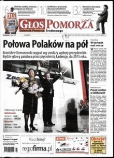 Głos Pomorza, 2010, lipiec, nr 154