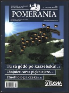 Pomerania : miesięcznik społeczno-kulturalny, 2013, nr 3