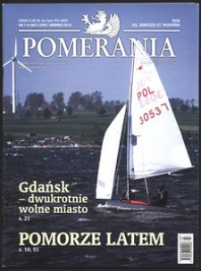 Pomerania : miesięcznik społeczno-kulturalny, 2013, 7-8