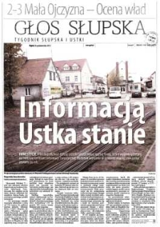 Głos Słupska : tygodnik Słupska i Ustki, 2012, październik, nr 251