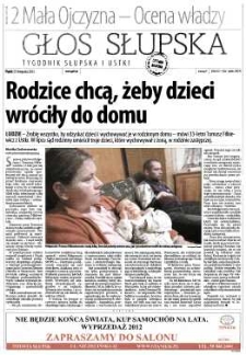 Głos Słupska : tygodnik Słupska i Ustki, 2012, listopad, nr 274