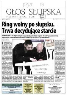 Głos Słupska : tygodnik Słupska i Ustki, 2012, listopad, nr 280