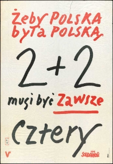 Żeby Polska była Polską : plakat