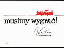 Solidarność - musimy wygrać!