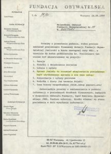 Wojew&oacute;dzki Oddział Fundacji Obywatelskiej nr 39 w Słupsku