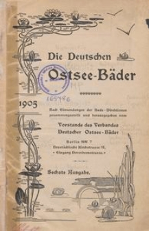 Die Deutschen Ostsee-B&auml;der