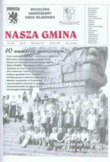 Nasza Gmina. Miesięcznik Samorządowy Gminy Wejherowo, 2003, marzec, Nr 3 (83)