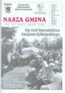 Nasza Gmina. Miesięcznik Samorządowy Gminy Wejherowo, 2003, październik, Nr 10 (89)