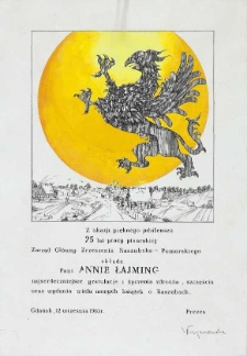 25 Lat Pracy Pisarskiej [gratulacje]