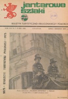 Jantarowe Szlaki, 1973, nr 7&ndash;8