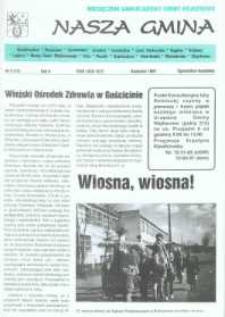 Nasza Gmina. Miesięcznik Samorządowy Gminy Wejherowo, 1997, kwiecień, Nr 4 (14)