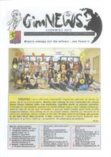 GimNEWS. Miesięcznik Samorządowego Gimnazjum im. Jana Pawła II w Bolszewie, 2013, czerwiec