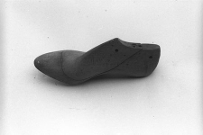 Kopyto szewskie z podbiciem, drewniane, do lewego buta