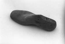 Kopyto szewskie z podbiciem, drewniane, do lewego buta