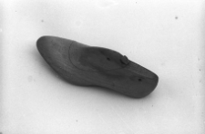 Kopyto szewskie z podbiciem, drewniane, do prawego buta