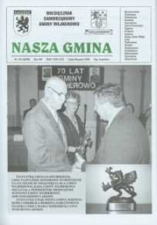Nasza Gmina. Miesięcznik Samorządowy Gminy Wejherowo, 2004, lipiec/sierpień, Nr 7/8 (98/99)