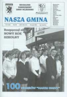 Nasza Gmina. Miesięcznik Samorządowy Gminy Wejherowo, 2004, wrzesień, Nr 9 (100)