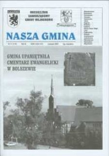 Nasza Gmina. Miesięcznik Samorządowy Gminy Wejherowo, 2005, listopad, Nr 11 (114)