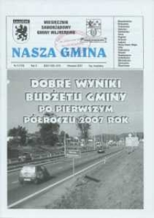 Nasza Gmina. Miesięcznik Samorządowy Gminy Wejherowo, 2007, wrzesień, Nr 9 (135)