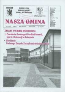 Nasza Gmina. Miesięcznik Samorządowy Gminy Wejherowo, 2008, kwiecień, Nr 4 (142)