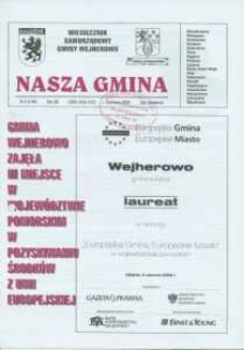 Nasza Gmina. Miesięcznik Samorządowy Gminy Wejherowo, 2008, czerwiec, Nr 6 (144)