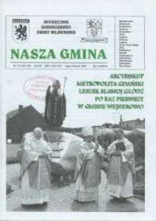 Nasza Gmina. Miesięcznik Samorządowy Gminy Wejherowo, 2008, lipiec/sierpień, Nr 7/8 (145/145)