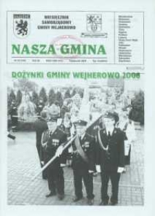 Nasza Gmina. Miesięcznik Samorządowy Gminy Wejherowo, 2008, październik, Nr 10 (148)