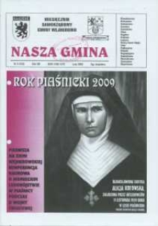 Nasza Gmina. Miesięcznik Samorządowy Gminy Wejherowo, 2009, luty, Nr 2 (152)