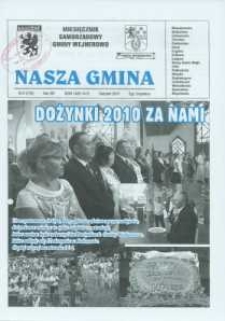 Nasza Gmina. Miesięcznik Samorządowy Gminy Wejherowo, 2010, sierpień, Nr 8 (170)