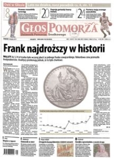 Głos Pomorza, 2011, sierpień, nr 180