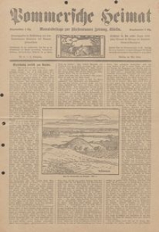 Pommersche Heimat. Monatsbeilage zur Fürstentumer Zeitung, Köslin Nr. 5/1913